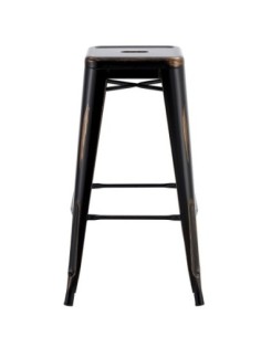 Taburete TOL EK VINTAGE, acero, negro 2