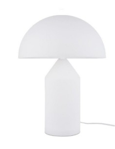 Lámpara MACAO H37, sobremesa, metal, blanca