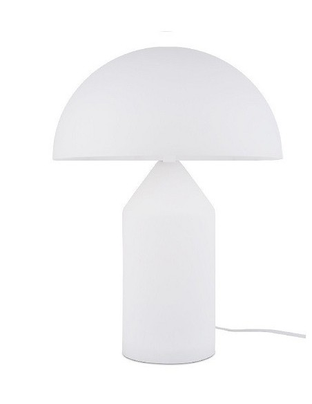 Lámpara MACAO H37, sobremesa, metal, blanca