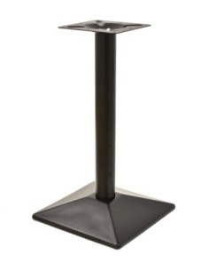 Base de mesa SOHO, negra, base de 40 x 40 cms, altura 72 cms