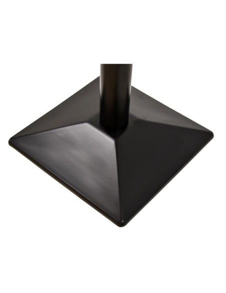Base de mesa SOHO, negra, base de 40 x 40 cms, altura 72 cms