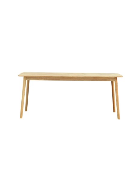 Mesa TRANSILVANIA, madera natural, 180 x 75 cms