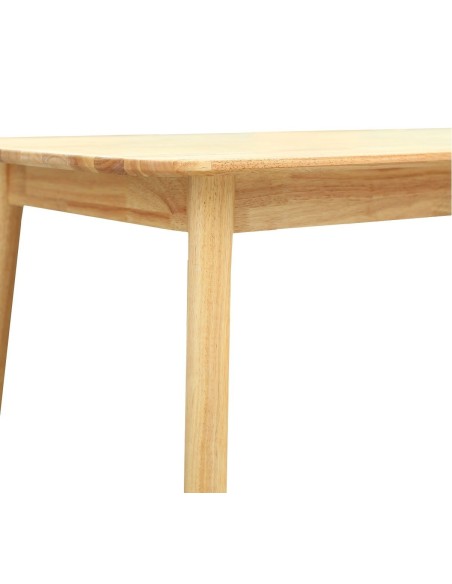 Mesa TRANSILVANIA, madera natural, 180 x 75 cms