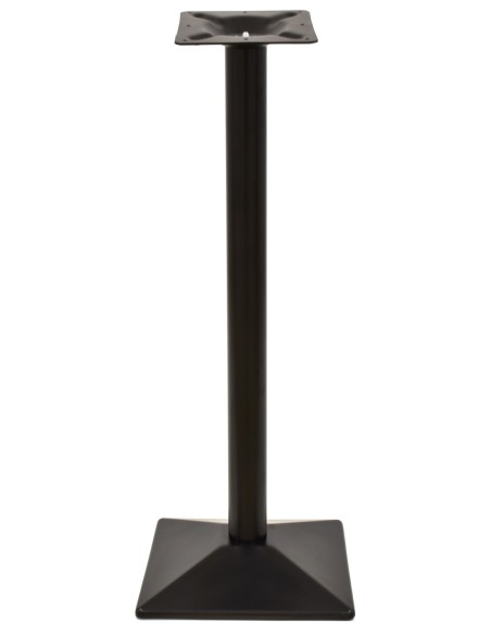 Base de mesa SOHO, alta, negra, base de 40 x 40 cms, altura 110 cms