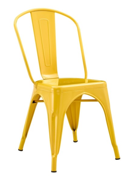 Silla TOL EK LIMITED, acero, amarilla