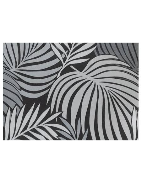 Silla HORUS NEW, metal, tapizado velvet gris con trasera floral a juego