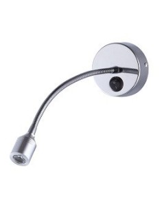 Lámpara WL-I502, aplique, cromado, lectura led
