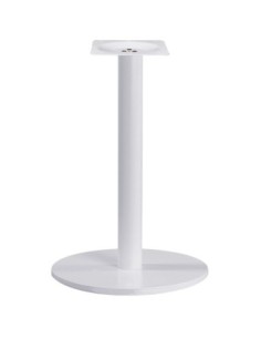 Base de mesa BOHEME, blanca, 43 cms de diámetro, altura 72 cms