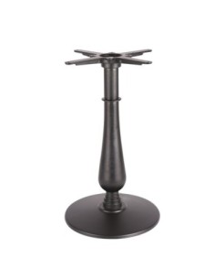 Base de mesa TÁMESIS, negra, 43 cms de diámetro, altura 72 cms