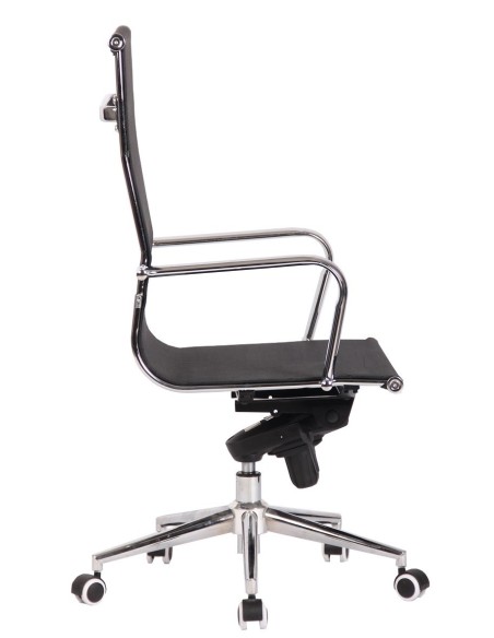 Sillón de oficina ZURICH, alto, malla negra