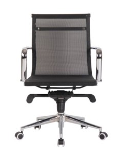 Sillón de oficina ZURICH, giratorio, malla negra 2