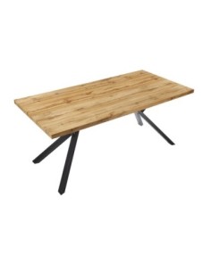 Mesa OLITE 180RT, metal, madera, 180 x 90 cms 2