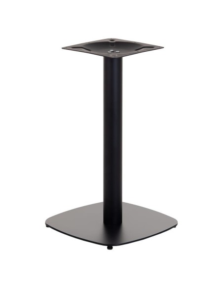 Base de mesa MAUTES 72, negra, base de 45 x 45 cms, altura 72 cms