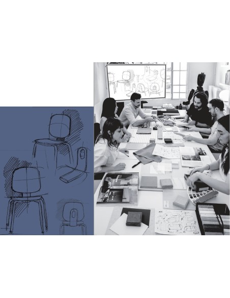 Mesa COLMAR, alta, azul, tapa de contrachapado revestido con HPL, color natural, 70 x 70 cms