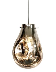 Lámpara MEISSA, colgante, cristal cromado