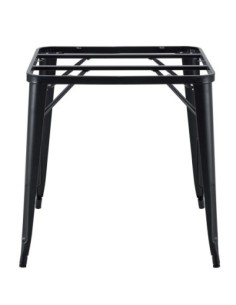Base de mesa TOL EK, acero, negra, para tapa de 80 x 80 cms 2