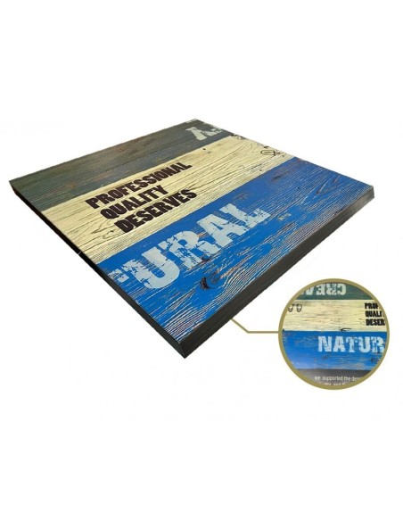 Tablero de mesa HD7348, vintage, 60 x 60 cms