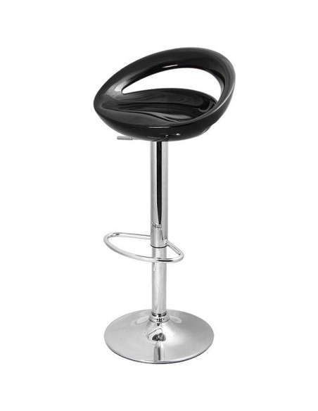 Taburete FLIT (M), cromado, abs negro