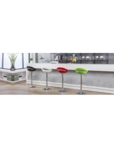 Taburete FLIT (M), cromado, abs negro 2