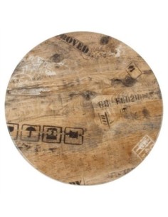 Tablero de mesa Werzalit-Sm, EX WORKS 122, 70 cms de diámetro*.