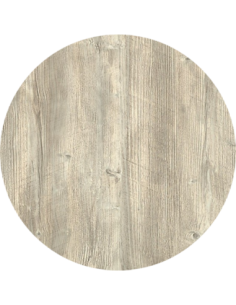 Tablero de mesa Werzalit-Sm, PONDEROSA BLANCO 178, 60 cms de diámetro*. 2