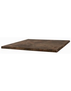 Tablero de mesa Werzalit SM, MARRÓN ÓXIDO 223, 70 x 70 cms*