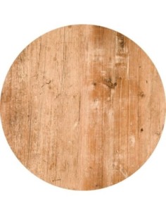 Tablero de mesa Werzalit-SM, FINDUS 295, 70 cms de diámetro*.