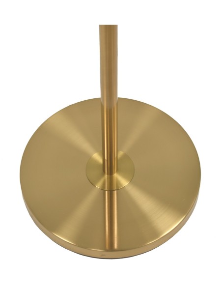 Lámpara MACAO, de pie, metal, dorada