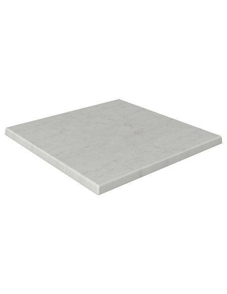 Tablero de mesa Werzalit-Sm, 70 MARMOR BIANCO, 60 x 60 cms*